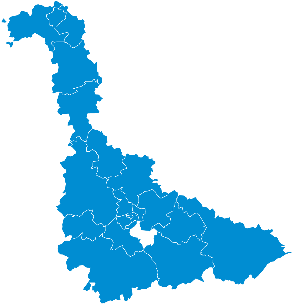 Carte : canton de Jarville-la-Malgrange dans la Meurthe-et-Moselle